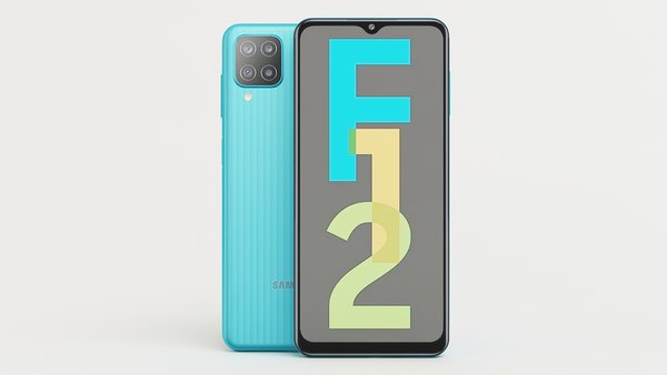 3D Samsung Galaxy F12 model