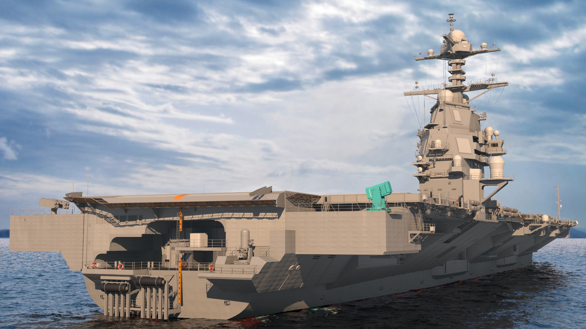 USS Gerald Ford Aircraft Carrier model https://p.turbosquid.com/ts-thumb/Tt/Hp8ek1/v1/ussgeraldfordaircraftcarriervray3dmodel006/jpg/1632426588/1920x1080/fit_q87/24df2c8c1048d77156a43fb1c95695f99ca92266/ussgeraldfordaircraftcarriervray3dmodel006.jpg