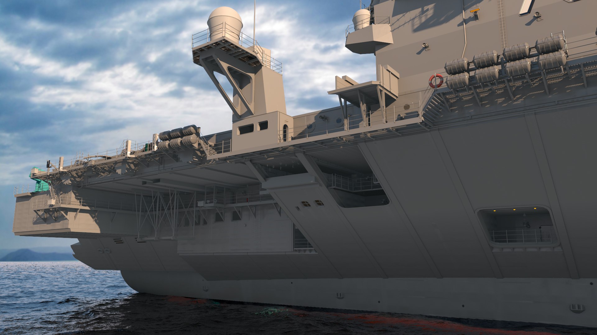 USS Gerald Ford Aircraft Carrier model https://p.turbosquid.com/ts-thumb/Tt/Hp8ek1/xi/ussgeraldfordaircraftcarriervray3dmodel025/jpg/1632426645/1920x1080/fit_q87/50ad05c45e116ab43d30df60d78ab9b495d4128e/ussgeraldfordaircraftcarriervray3dmodel025.jpg