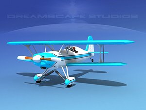 3d model starduster cockpit single
