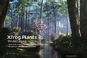 2020 XfrogPlants Shrubs Library