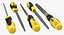 Hand Tools 3D Models Collection