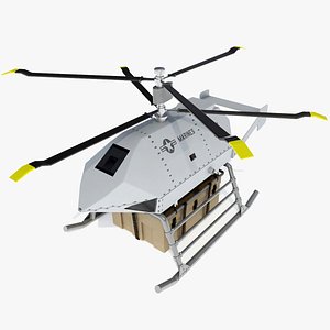 3D SeaOnyx Cargo Drone US Marine Corps