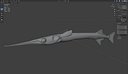 Redfin Needlefish