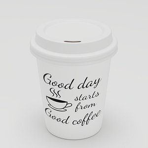 Paper coffee cup small