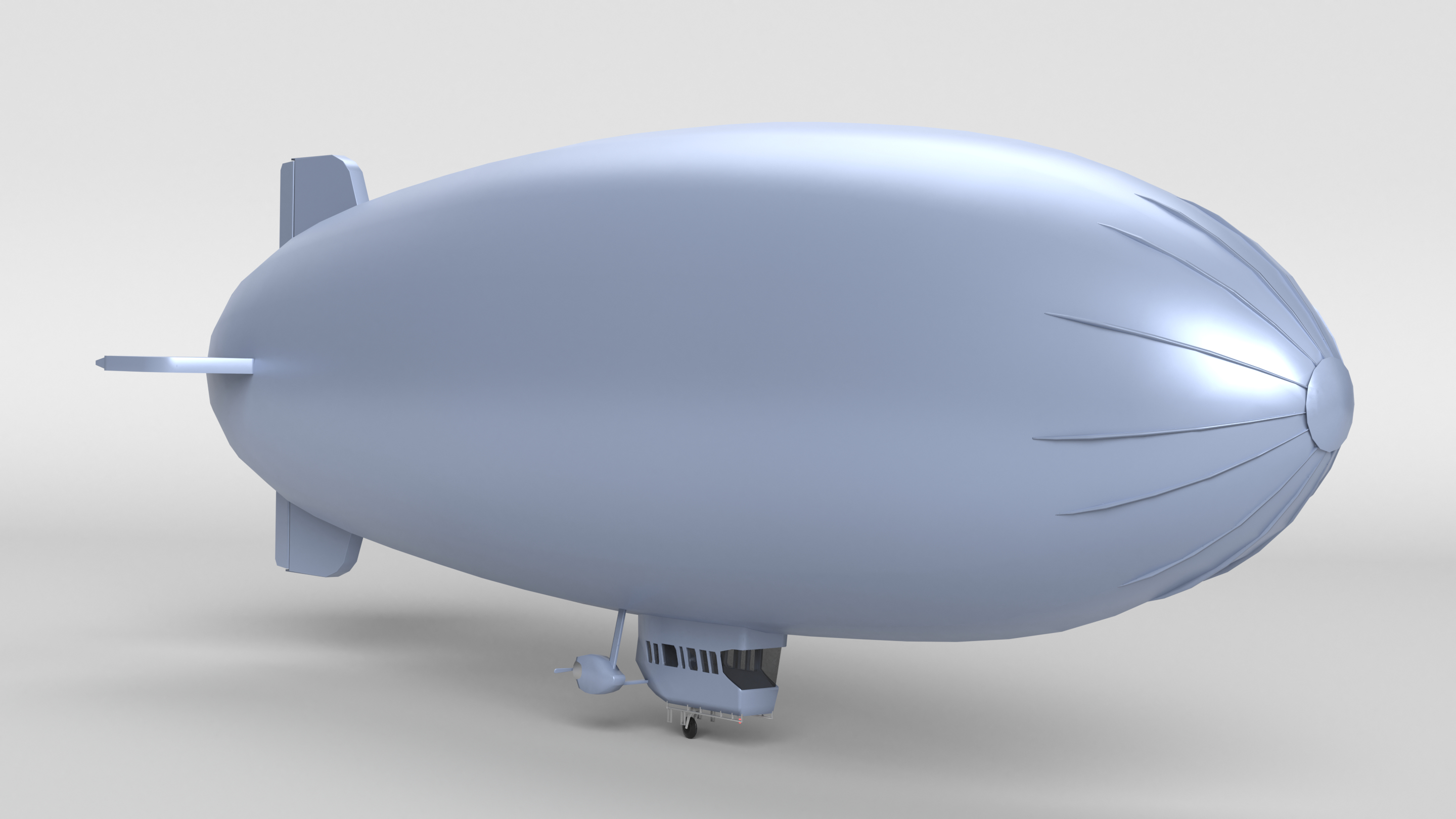 Blimp airship 3D model TurboSquid 1689349