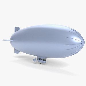 blimp airship 3D model