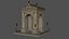 Tetto del tempio romano
