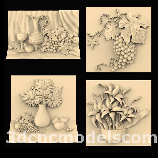 224 stl files cnc 3d 3ds