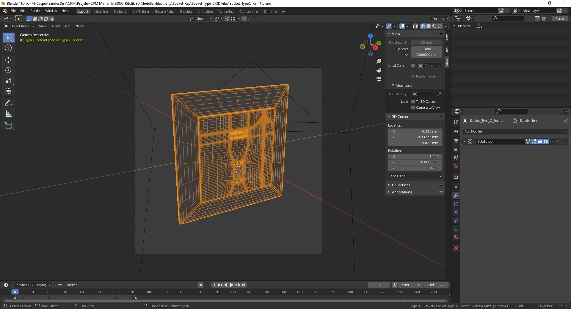 Type C USB Wall Socket 3D model https://p.turbosquid.com/ts-thumb/Tt/dEuYX5/Vr/20211020_131511/png/1634725400/1920x1080/fit_q87/75e5b496997aad72a80f39b62b5e9b620e42a09c/20211020_131511.jpg