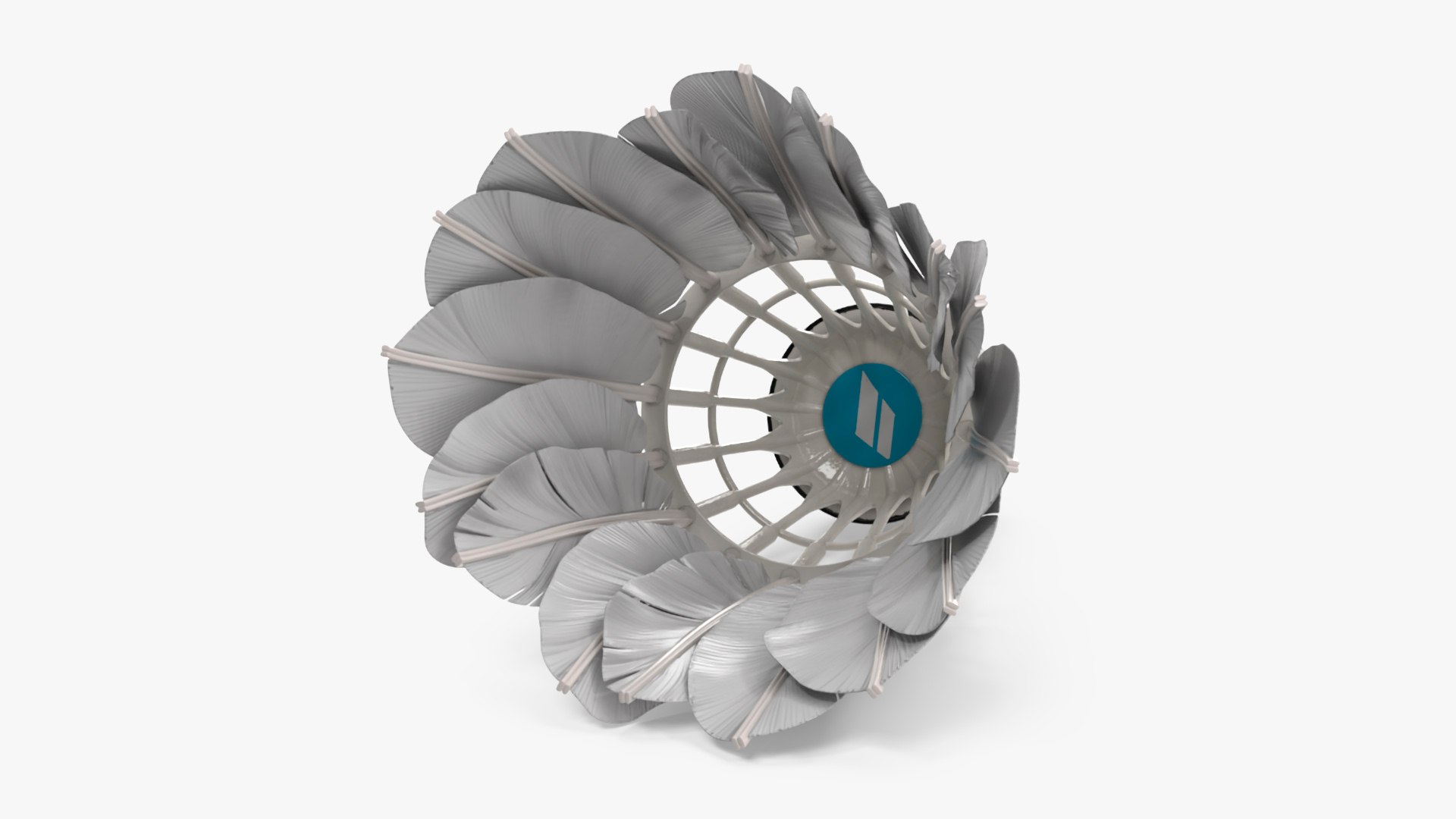 Badminton Feather Shuttlecock New Model - TurboSquid 2191664