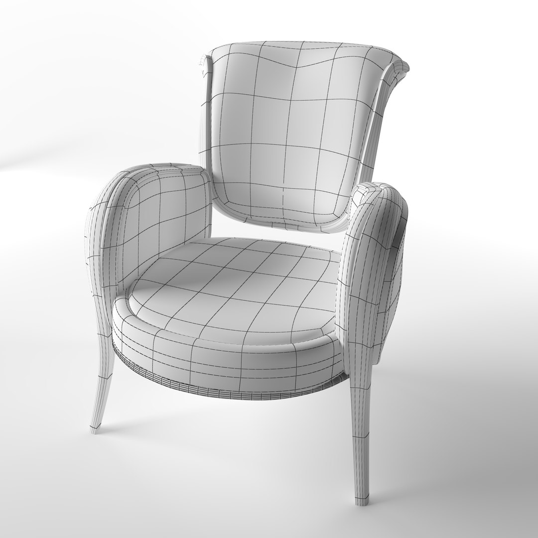 3D ARM CHAIR KEY - TurboSquid 2029881