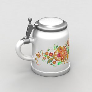 3d tankard beer