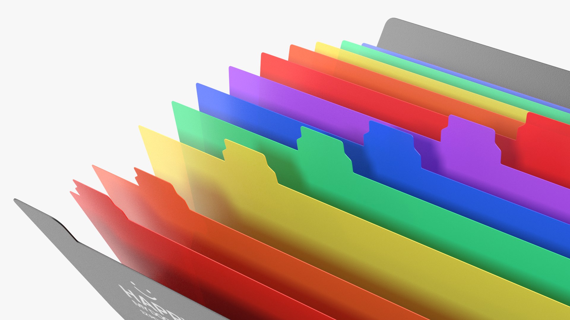 3D Model File Folders Open Collection - TurboSquid 2006281