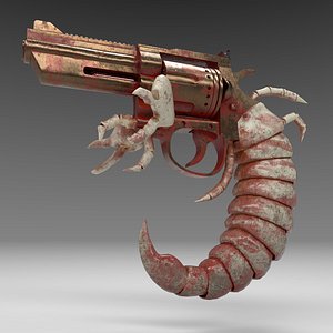 3D Pistol Scorpion