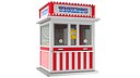 Red Ticket Kiosk Booth