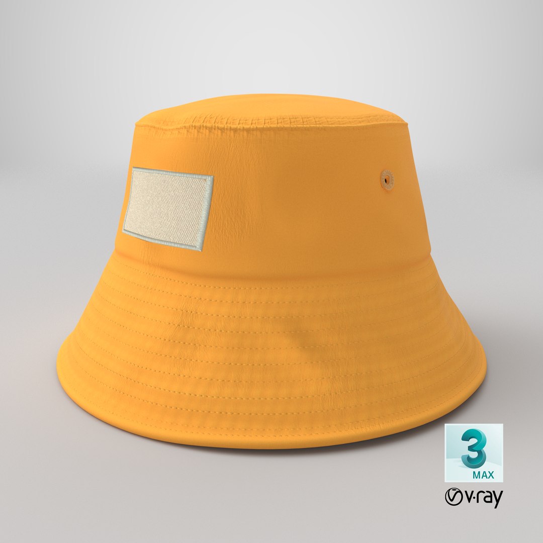 3D Fabric Bucket Hat V2 - TurboSquid 2291684