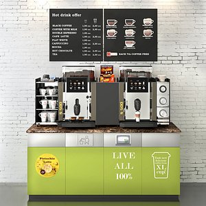 Mini Coffee Bar - Instant Coffee Station by scm6079, Download free STL  model