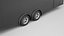3D Enclosed Car Hauler Trailer 01