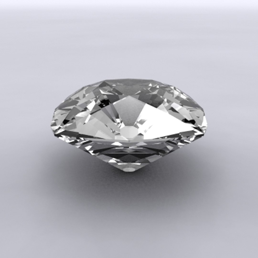 3d Model Old Diamond Cut