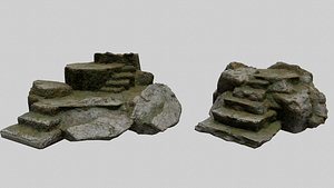3D model Altar Set
