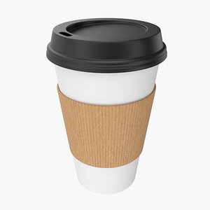 Paper Coffee Cup A2 3D model