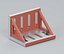 Slotted Machinist Angle Plate with Ribbed Casting