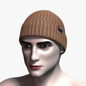 3d model nixon regain beanie