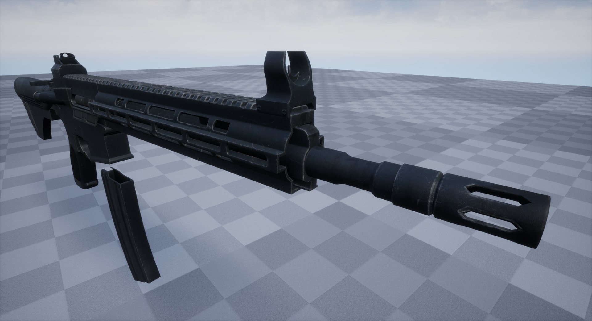 AssaultRifle 3D Model - TurboSquid 2155232