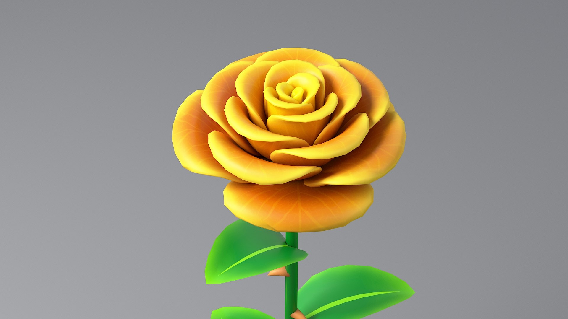 Cartoon Rose Flowers Collection 3D - TurboSquid 2051543