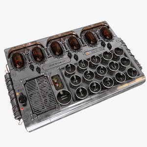 steampunk calc 3D model