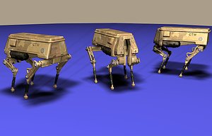 3D model mecha