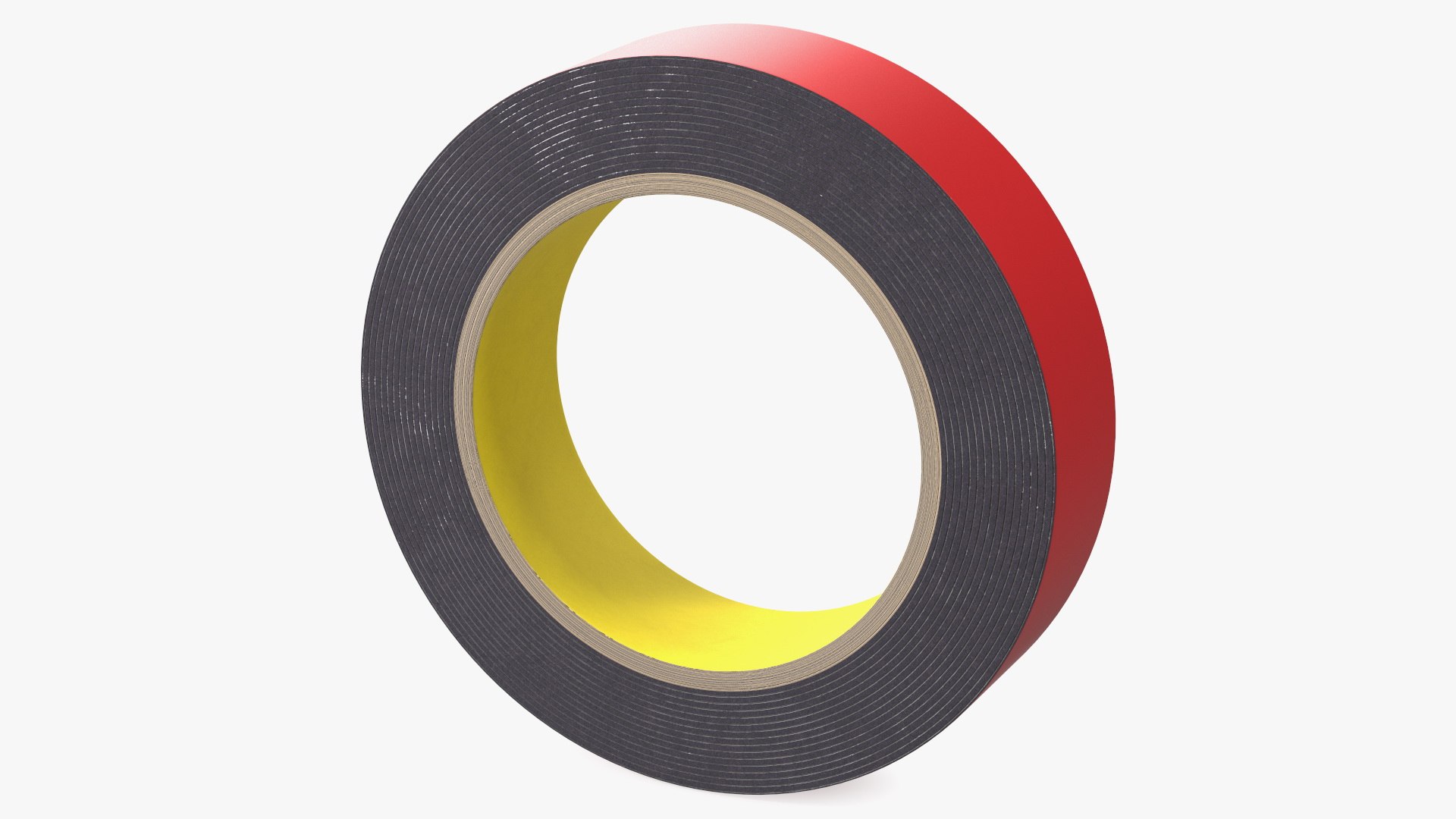 Double Sided Acrylic Foam Adhesive Tape 3D model preview