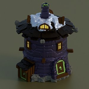 set wall games 3D model