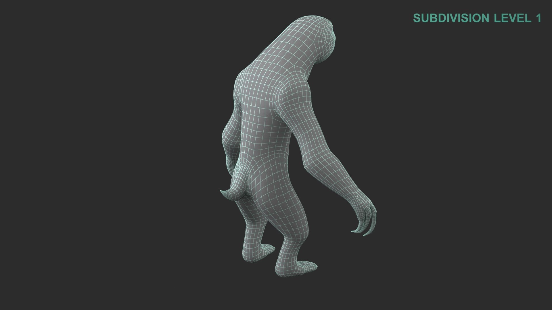Cartoon Sloth Character 3D model https://p.turbosquid.com/ts-thumb/Tu/ezBlL1/WS/wireframe0006/jpg/1691388343/1920x1080/fit_q87/e60754661f8739ad3e455a294c274fdb986638e7/wireframe0006.jpg