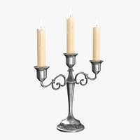 Candlestick with Candles