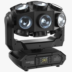 Detailed Stage Light 004 3D model