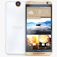 HTC One E9+Gold Sepia