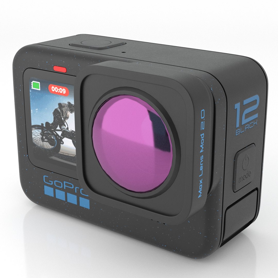 3D Model GoPro Introducing HERO 12 Black - TurboSquid 2130265