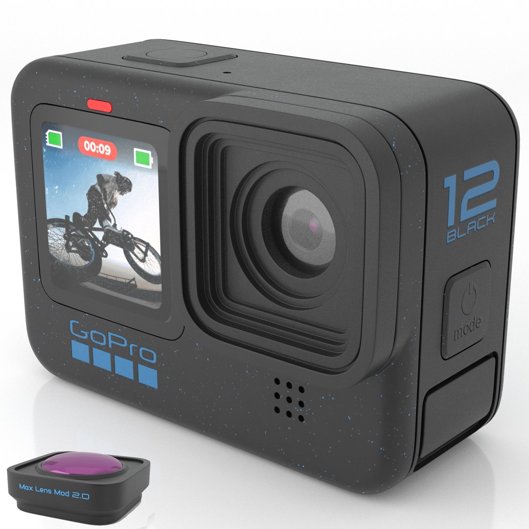 3D model GoPro Introducing HERO 12 Black - TurboSquid 2130265