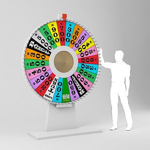 3D wheel fortune