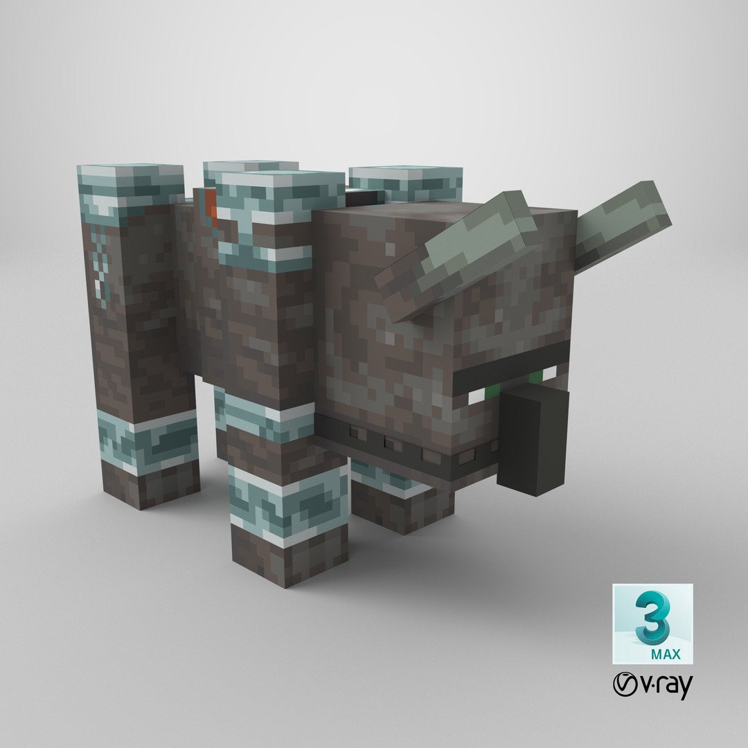 Minecraft Ravager Rigged 3D Model Game Ready 4K PBR 3D model https://p.turbosquid.com/ts-thumb/Tu/vpROBH/t3/stemcell_max_vray_render/png/1788363348/1920x1080/fit_q87/c1913491f533df8b04dc2517c80d3a17fd6b809f/stemcell_max_vray_render.jpg