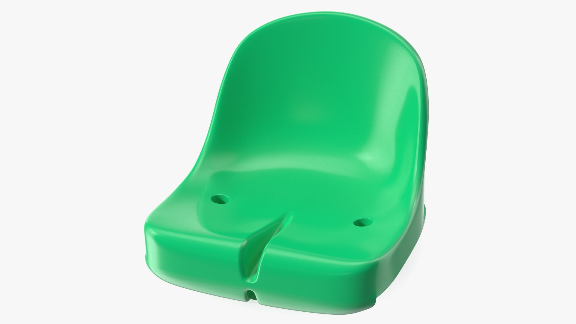 Green Stadium Seat 3D model preview
