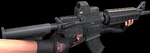 M4A1 Assualt Rifle with Arms