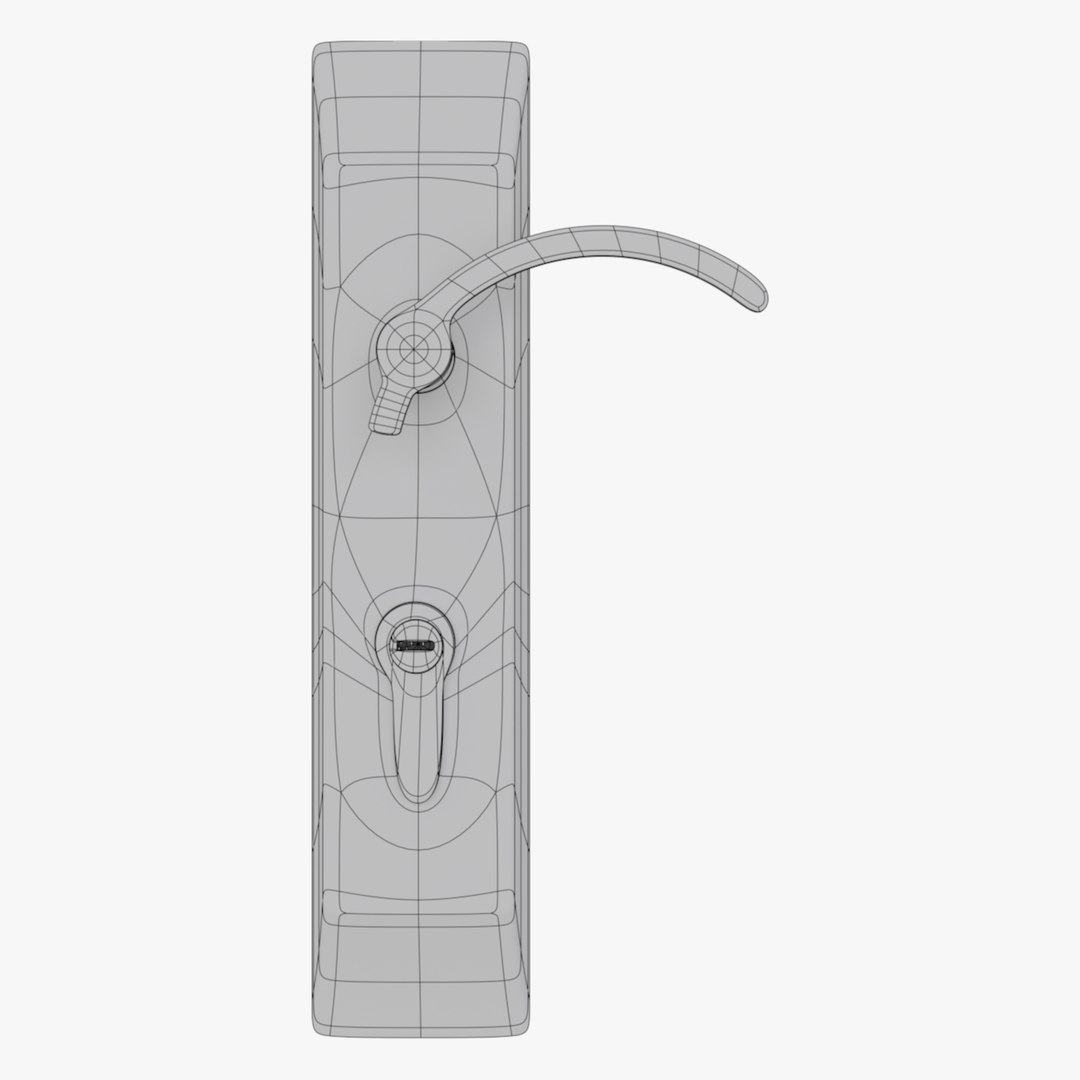 Door Lock 1 3d Obj