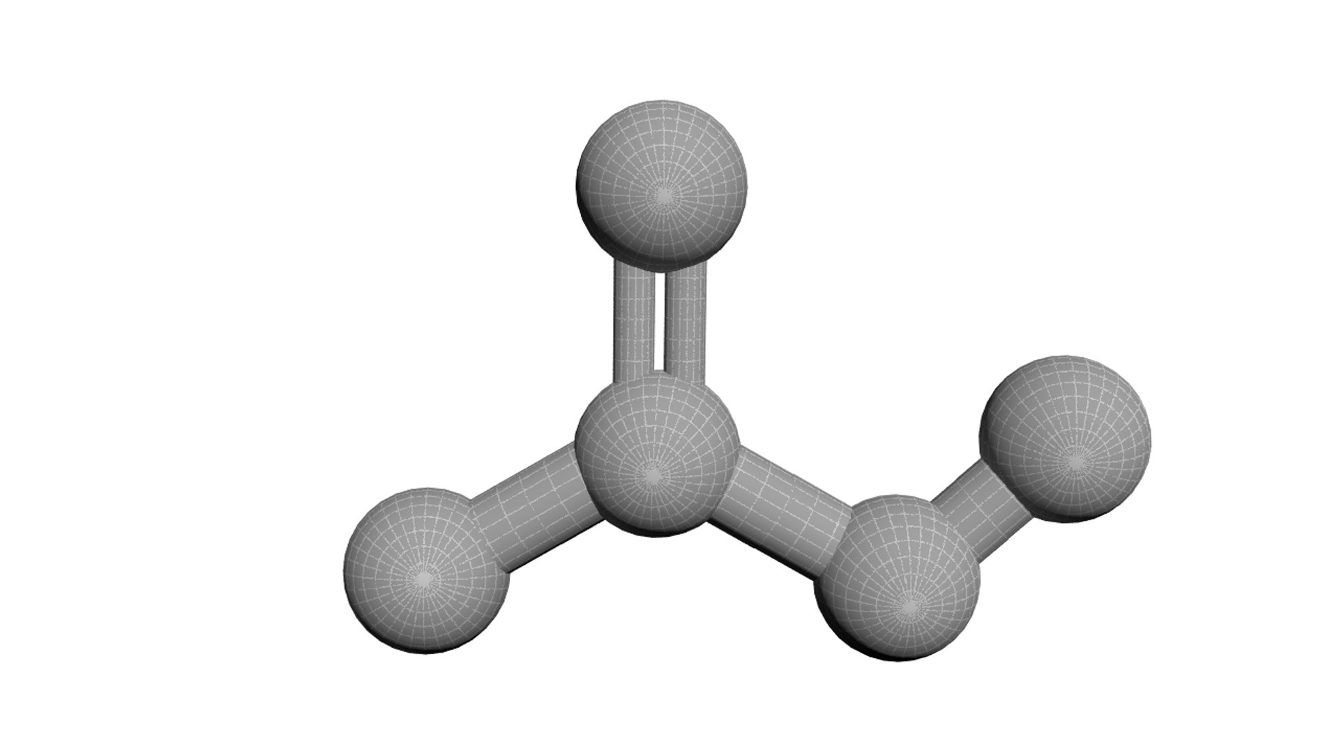 C3h8o3 Molecule 3D Model - TurboSquid 1424469