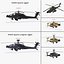 AH64E Apache Longbow AH64A 아파치 헬리콥터 리지드 컬렉션