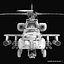 AH64E Apache Longbow AH64A 아파치 헬리콥터 리지드 컬렉션