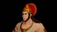 Hanuman from Ramayan