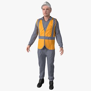 Worker Rigged